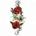 временни татуировки рози
